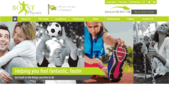 Desktop Screenshot of boostphysio.com